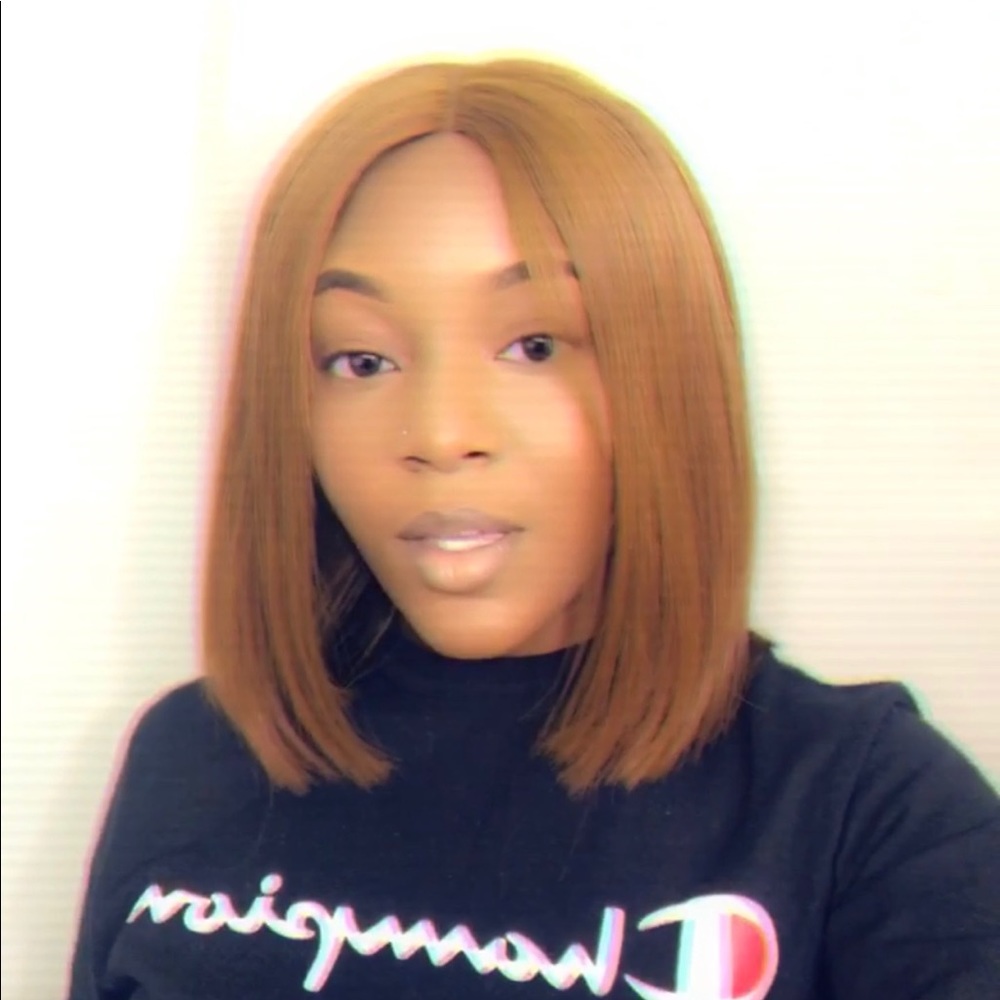 Brazilian Bundles Bob  Wig - Honey Brown
